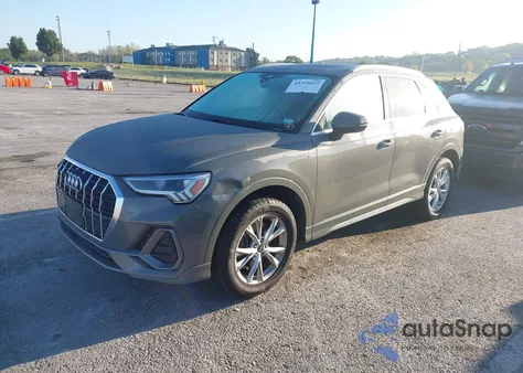 2021 Audi Q3 Premium Plus 45 Tfsi S Line Quattro Tiptronic из США, поврежденный, VIN WA1EECF35M1029496